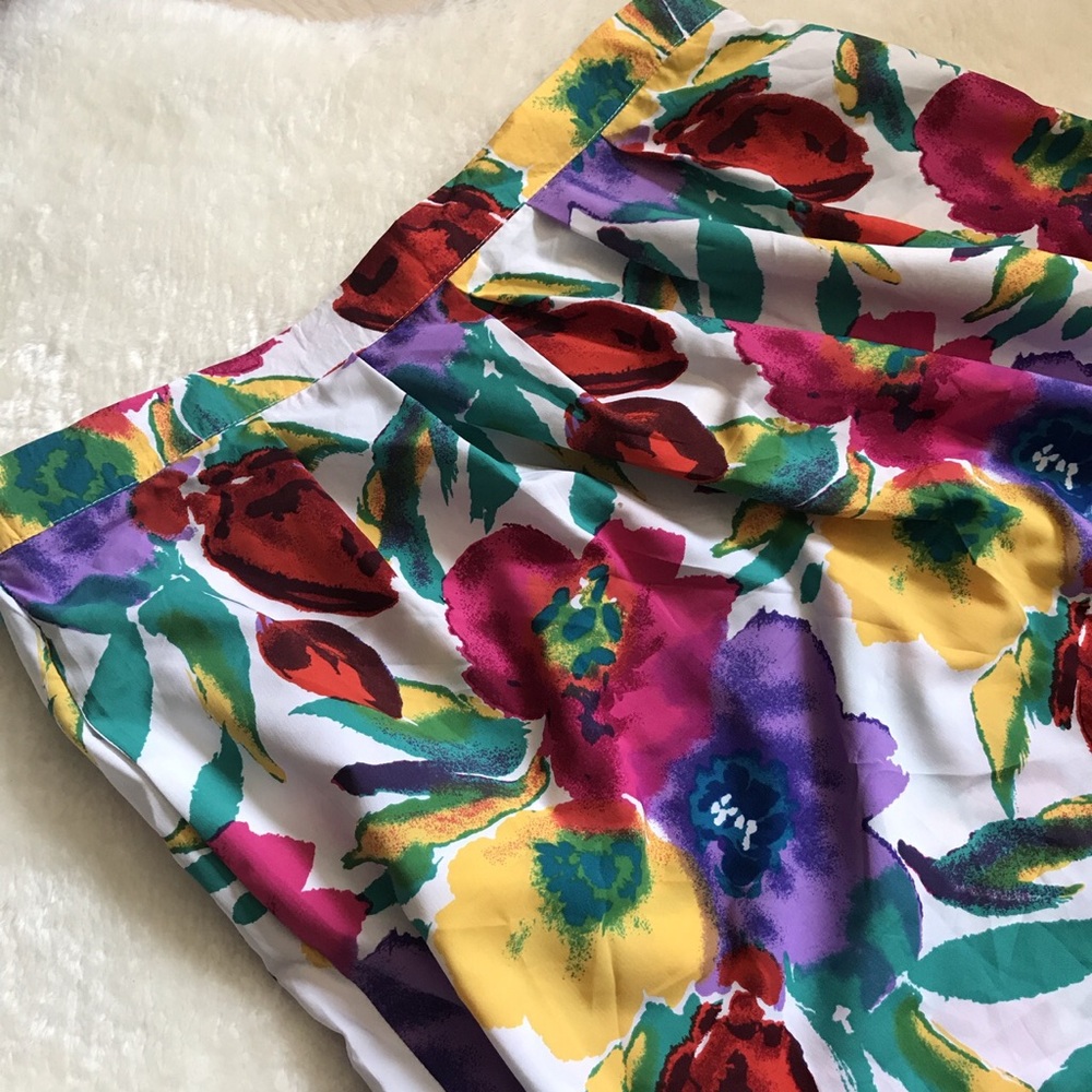 Vintage Floral Skirt - Picture 1 of 2